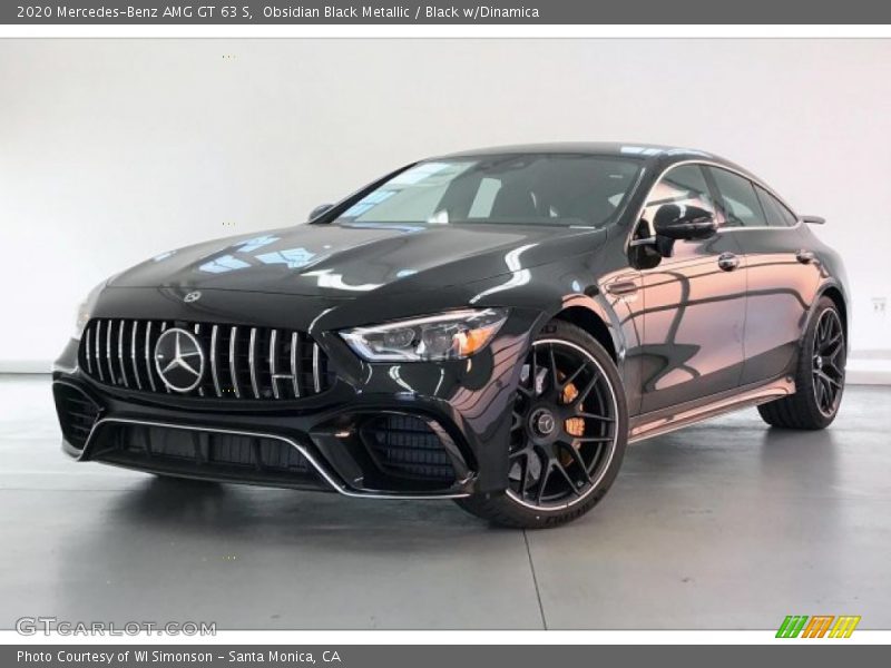Front 3/4 View of 2020 AMG GT 63 S