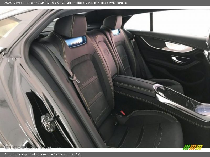 Rear Seat of 2020 AMG GT 63 S