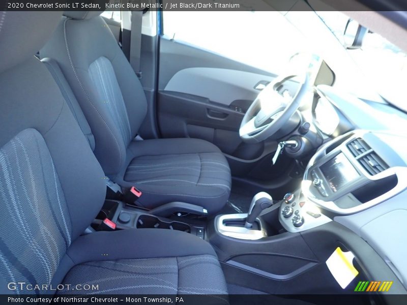 Kinetic Blue Metallic / Jet Black/Dark Titanium 2020 Chevrolet Sonic LT Sedan