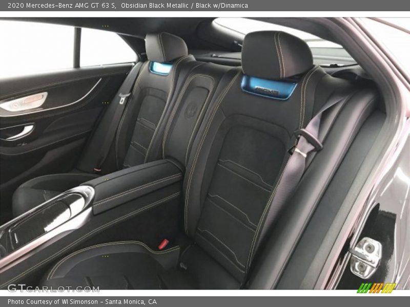 Rear Seat of 2020 AMG GT 63 S