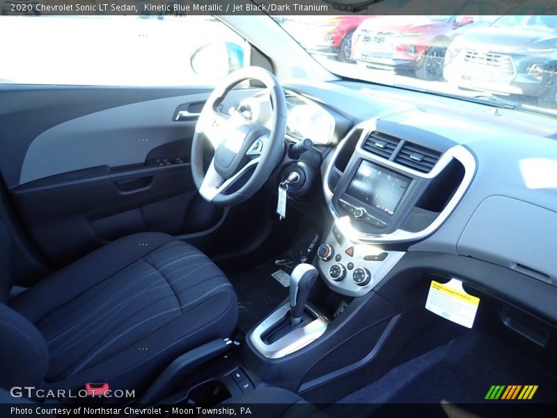 Kinetic Blue Metallic / Jet Black/Dark Titanium 2020 Chevrolet Sonic LT Sedan