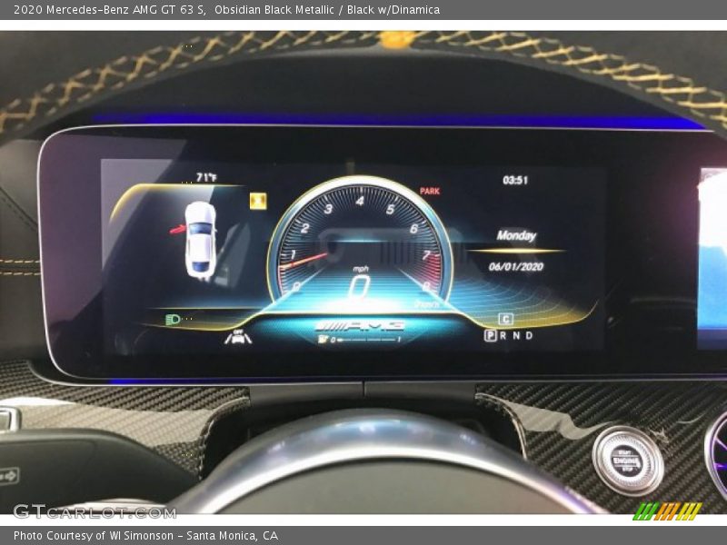  2020 AMG GT 63 S 63 S Gauges