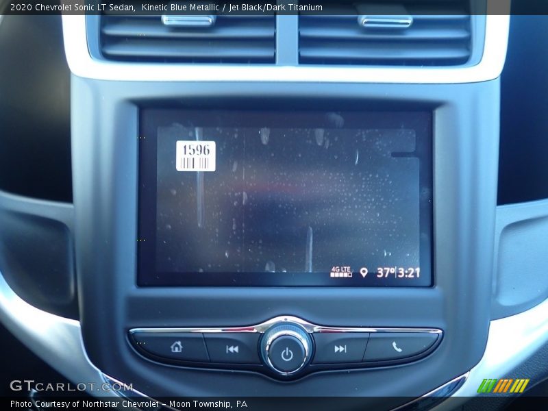 Kinetic Blue Metallic / Jet Black/Dark Titanium 2020 Chevrolet Sonic LT Sedan