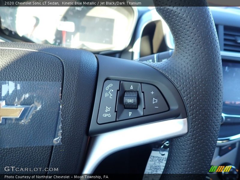 Kinetic Blue Metallic / Jet Black/Dark Titanium 2020 Chevrolet Sonic LT Sedan