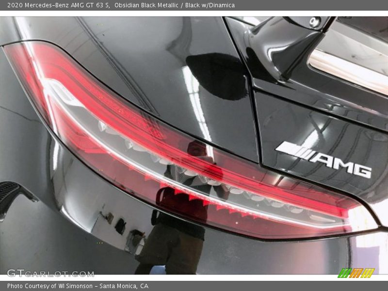 Obsidian Black Metallic / Black w/Dinamica 2020 Mercedes-Benz AMG GT 63 S