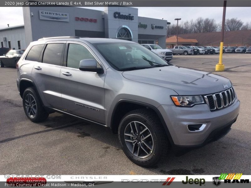 Billet Silver Metallic / Black 2020 Jeep Grand Cherokee Laredo E 4x4