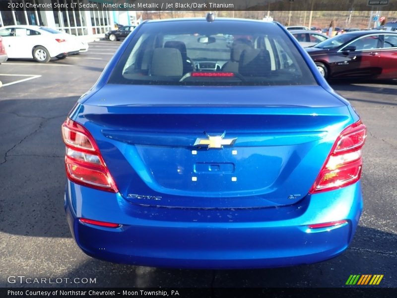 Kinetic Blue Metallic / Jet Black/Dark Titanium 2020 Chevrolet Sonic LT Sedan