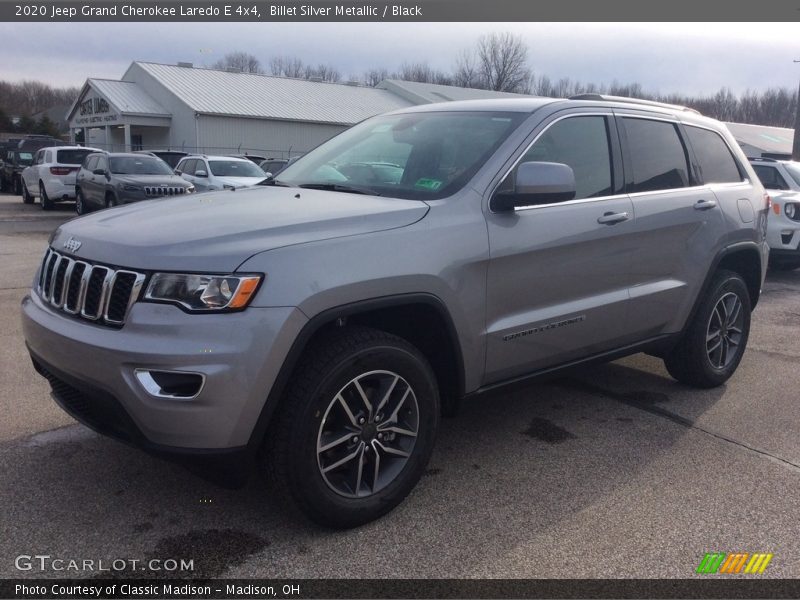 Billet Silver Metallic / Black 2020 Jeep Grand Cherokee Laredo E 4x4