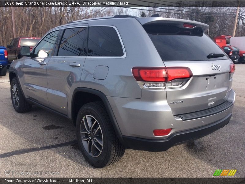 Billet Silver Metallic / Black 2020 Jeep Grand Cherokee Laredo E 4x4