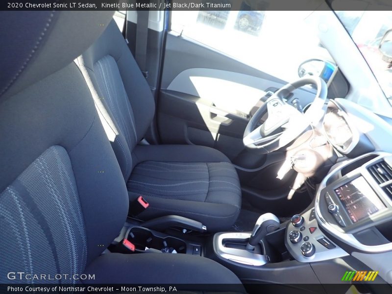 Kinetic Blue Metallic / Jet Black/Dark Titanium 2020 Chevrolet Sonic LT Sedan