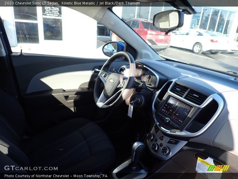Kinetic Blue Metallic / Jet Black/Dark Titanium 2020 Chevrolet Sonic LT Sedan