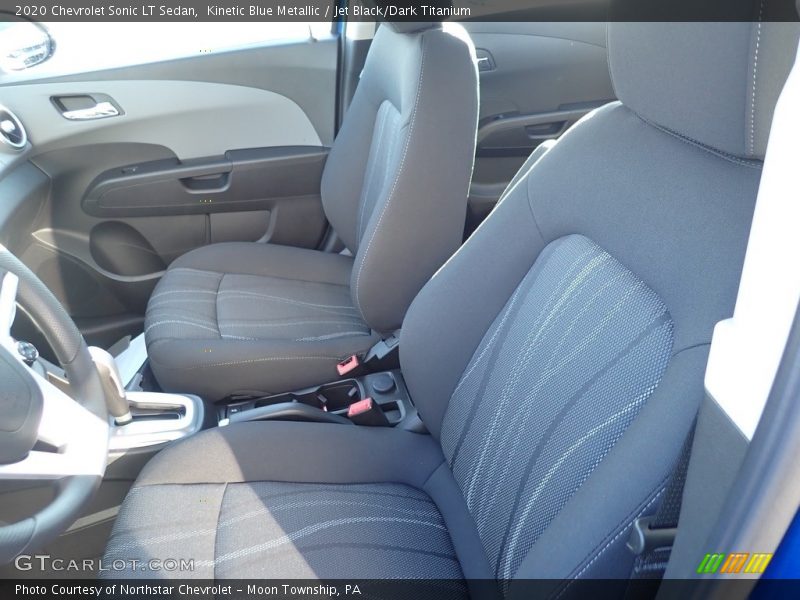 Kinetic Blue Metallic / Jet Black/Dark Titanium 2020 Chevrolet Sonic LT Sedan
