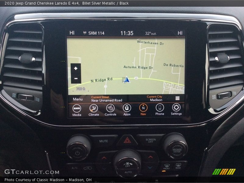 Billet Silver Metallic / Black 2020 Jeep Grand Cherokee Laredo E 4x4