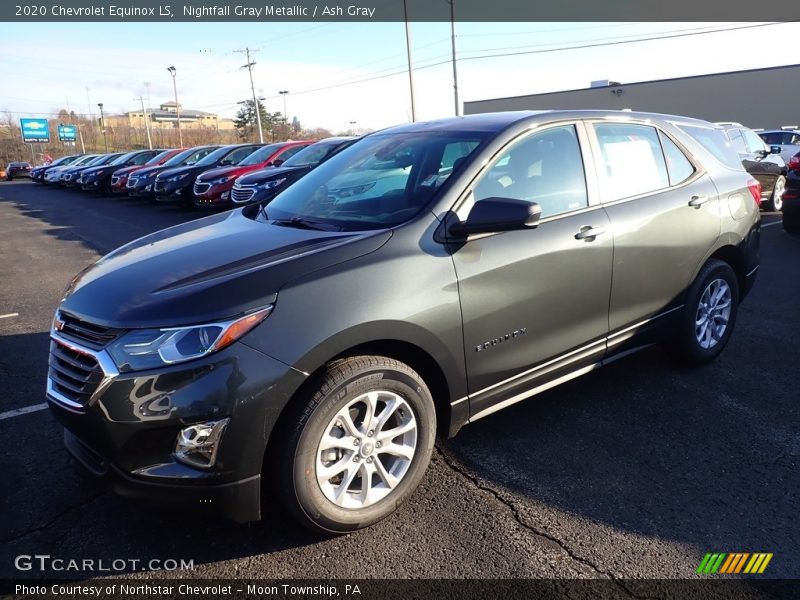 Nightfall Gray Metallic / Ash Gray 2020 Chevrolet Equinox LS