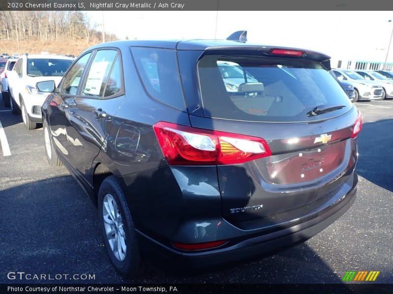 Nightfall Gray Metallic / Ash Gray 2020 Chevrolet Equinox LS