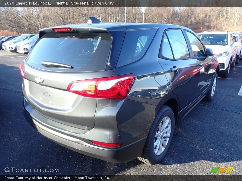 Nightfall Gray Metallic / Ash Gray 2020 Chevrolet Equinox LS