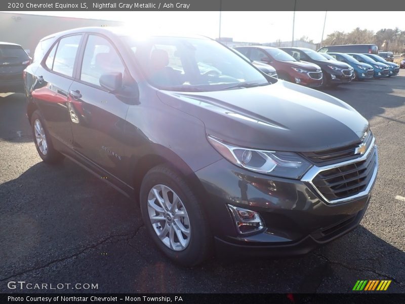 Nightfall Gray Metallic / Ash Gray 2020 Chevrolet Equinox LS