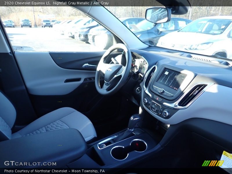 Nightfall Gray Metallic / Ash Gray 2020 Chevrolet Equinox LS