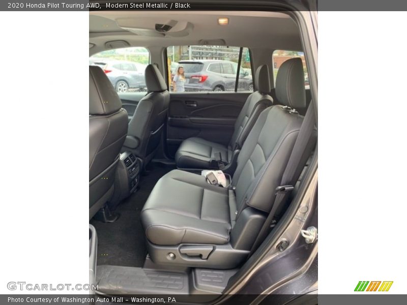 Modern Steel Metallic / Black 2020 Honda Pilot Touring AWD