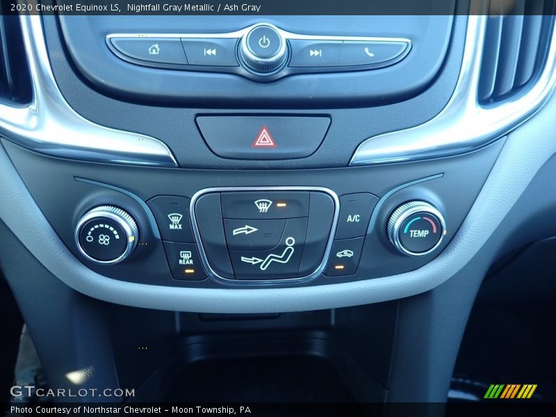 Nightfall Gray Metallic / Ash Gray 2020 Chevrolet Equinox LS