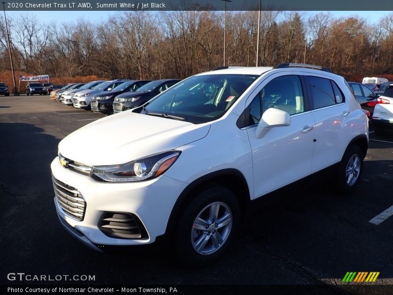 Summit White / Jet Black 2020 Chevrolet Trax LT AWD