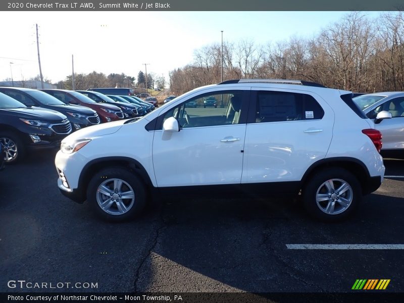 Summit White / Jet Black 2020 Chevrolet Trax LT AWD