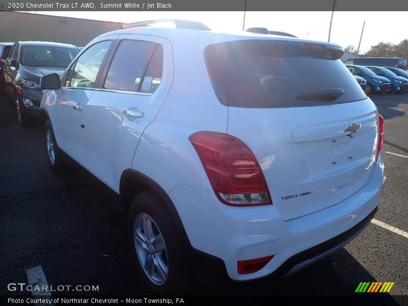 Summit White / Jet Black 2020 Chevrolet Trax LT AWD