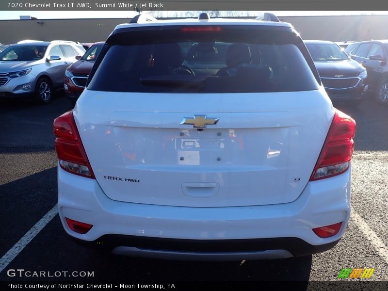 Summit White / Jet Black 2020 Chevrolet Trax LT AWD