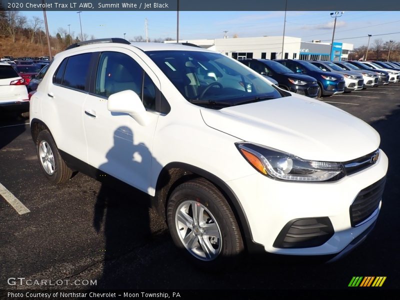 Summit White / Jet Black 2020 Chevrolet Trax LT AWD