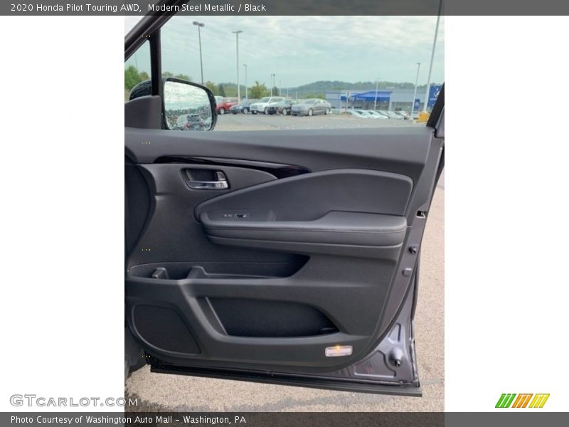 Modern Steel Metallic / Black 2020 Honda Pilot Touring AWD