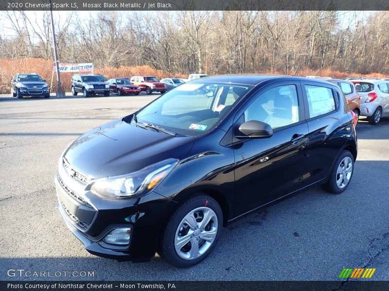 Mosaic Black Metallic / Jet Black 2020 Chevrolet Spark LS