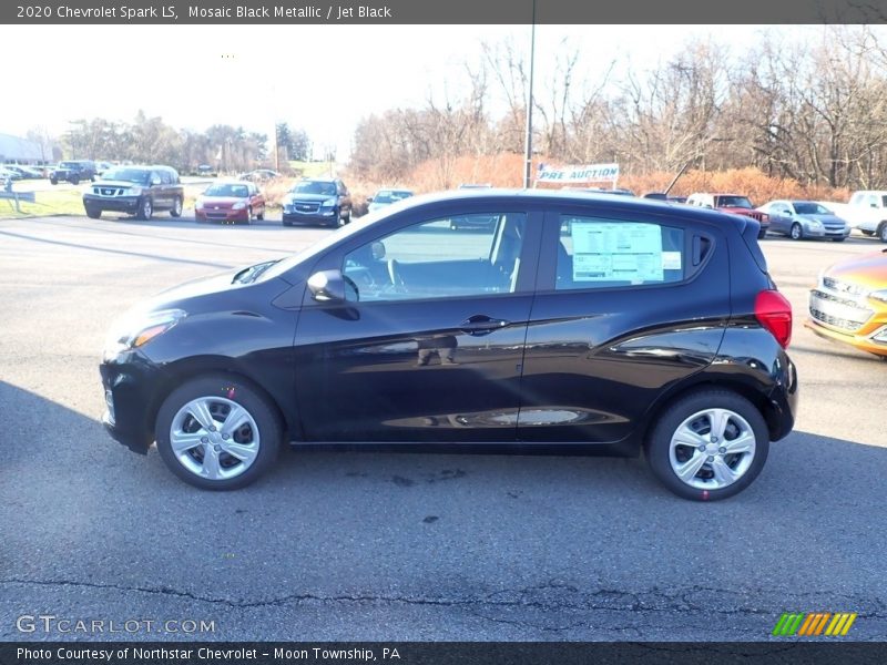 Mosaic Black Metallic / Jet Black 2020 Chevrolet Spark LS