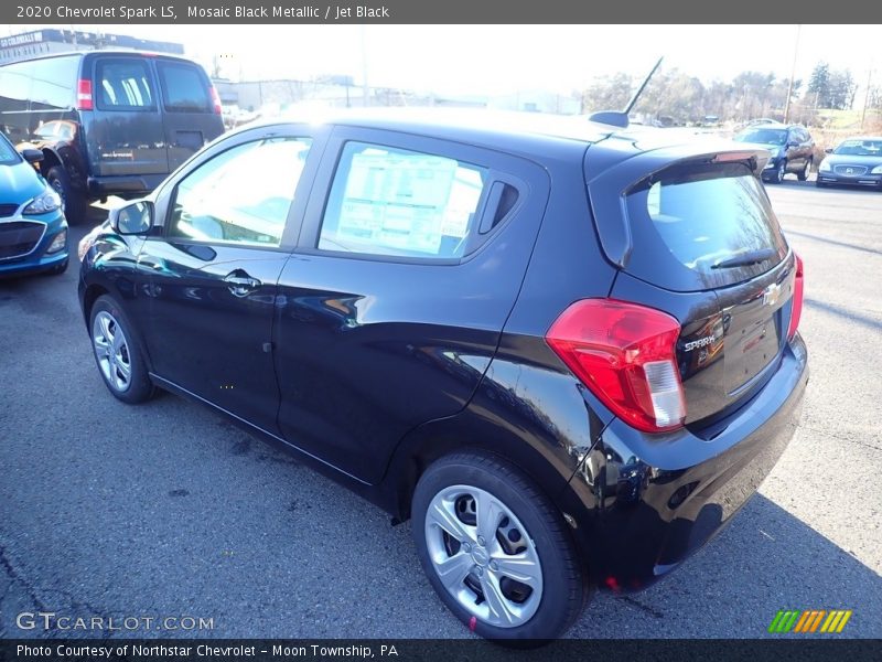 Mosaic Black Metallic / Jet Black 2020 Chevrolet Spark LS