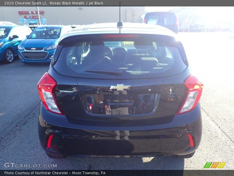 Mosaic Black Metallic / Jet Black 2020 Chevrolet Spark LS
