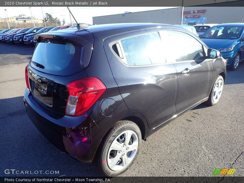 Mosaic Black Metallic / Jet Black 2020 Chevrolet Spark LS