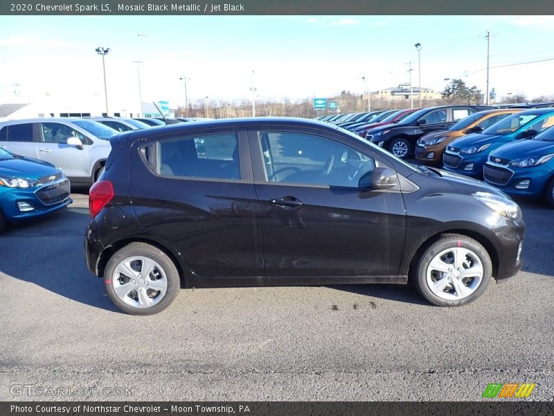 Mosaic Black Metallic / Jet Black 2020 Chevrolet Spark LS