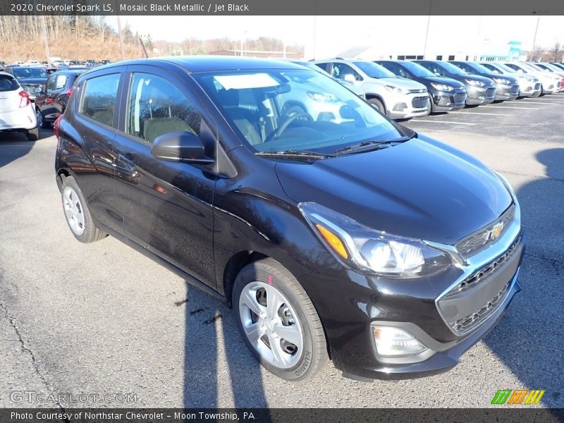 Mosaic Black Metallic / Jet Black 2020 Chevrolet Spark LS