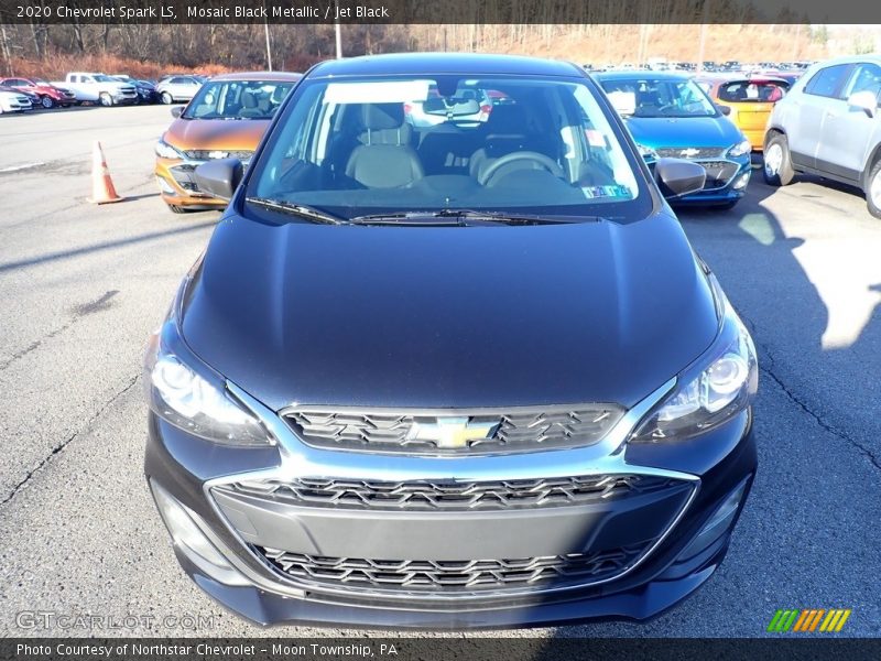 Mosaic Black Metallic / Jet Black 2020 Chevrolet Spark LS