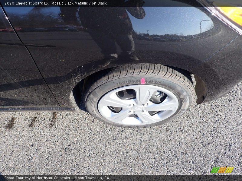 Mosaic Black Metallic / Jet Black 2020 Chevrolet Spark LS