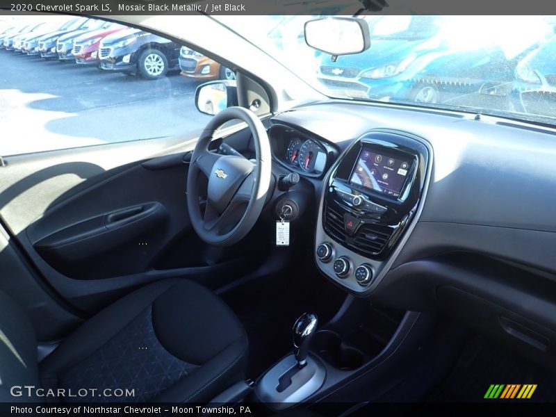 Mosaic Black Metallic / Jet Black 2020 Chevrolet Spark LS