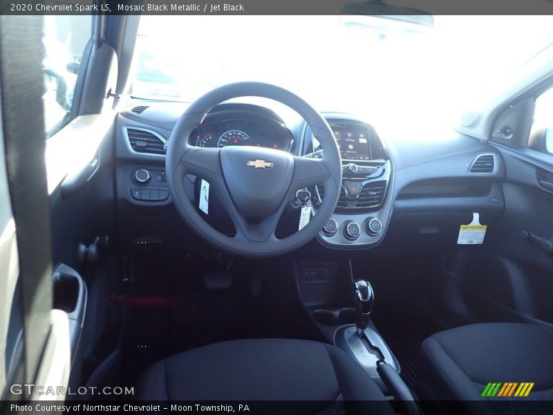 Mosaic Black Metallic / Jet Black 2020 Chevrolet Spark LS