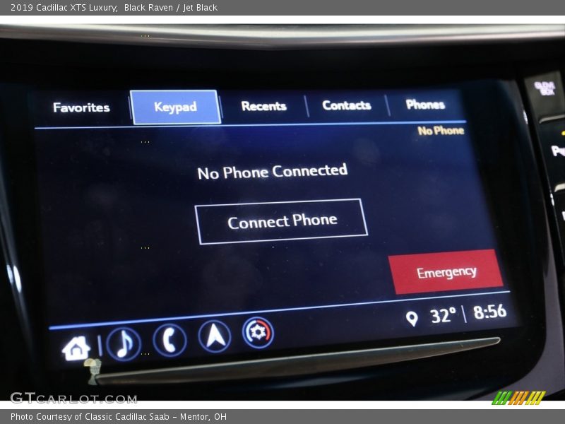 Black Raven / Jet Black 2019 Cadillac XTS Luxury