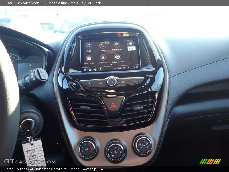 Mosaic Black Metallic / Jet Black 2020 Chevrolet Spark LS