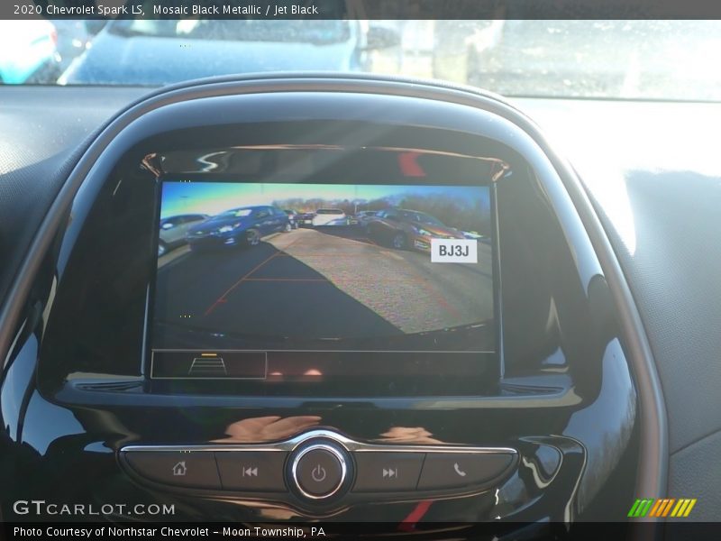 Mosaic Black Metallic / Jet Black 2020 Chevrolet Spark LS