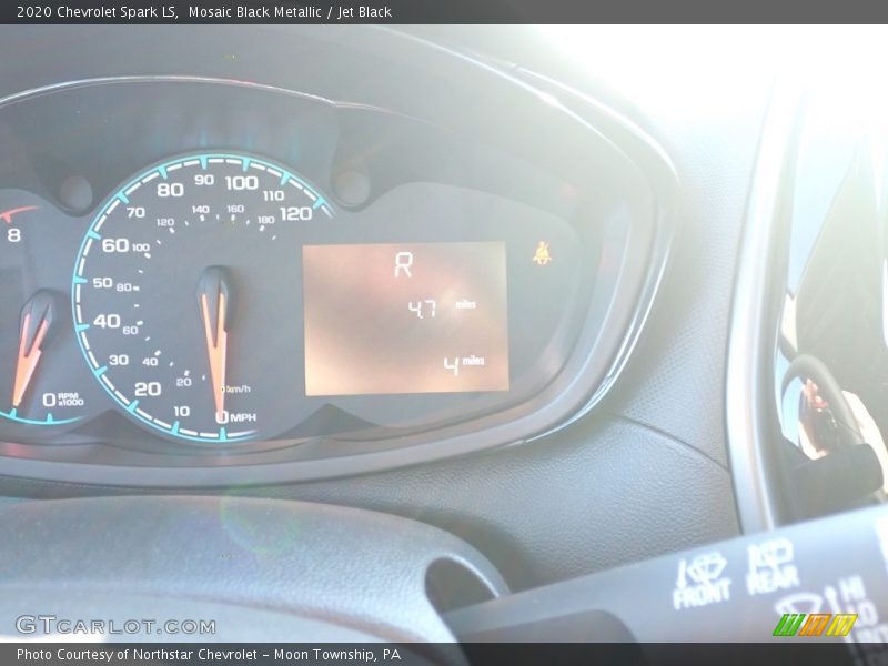 Mosaic Black Metallic / Jet Black 2020 Chevrolet Spark LS