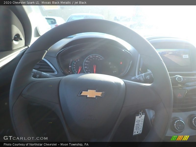 Mosaic Black Metallic / Jet Black 2020 Chevrolet Spark LS