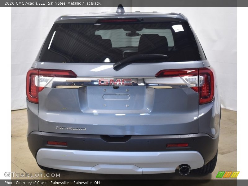 Satin Steel Metallic / Jet Black 2020 GMC Acadia SLE