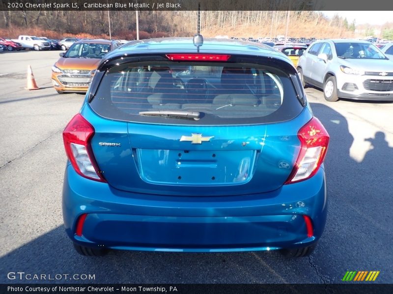 Caribbean Blue Metallic / Jet Black 2020 Chevrolet Spark LS