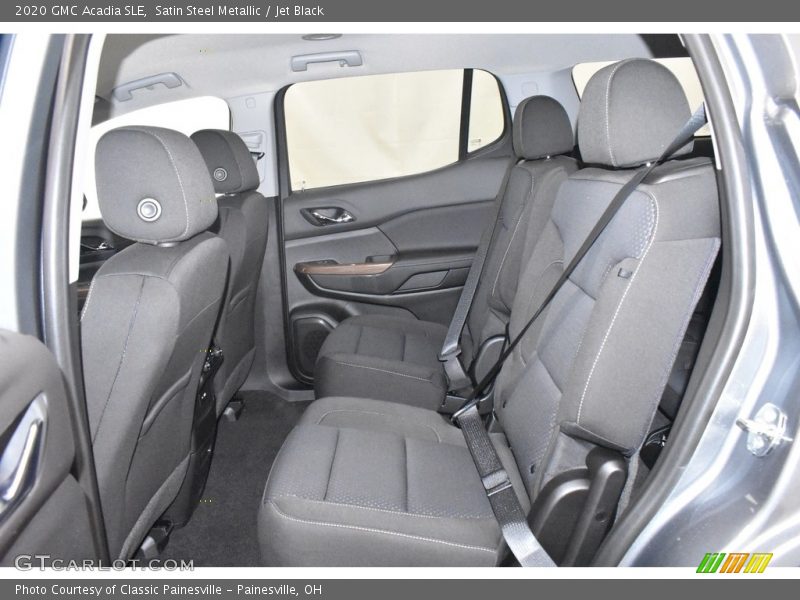 Satin Steel Metallic / Jet Black 2020 GMC Acadia SLE