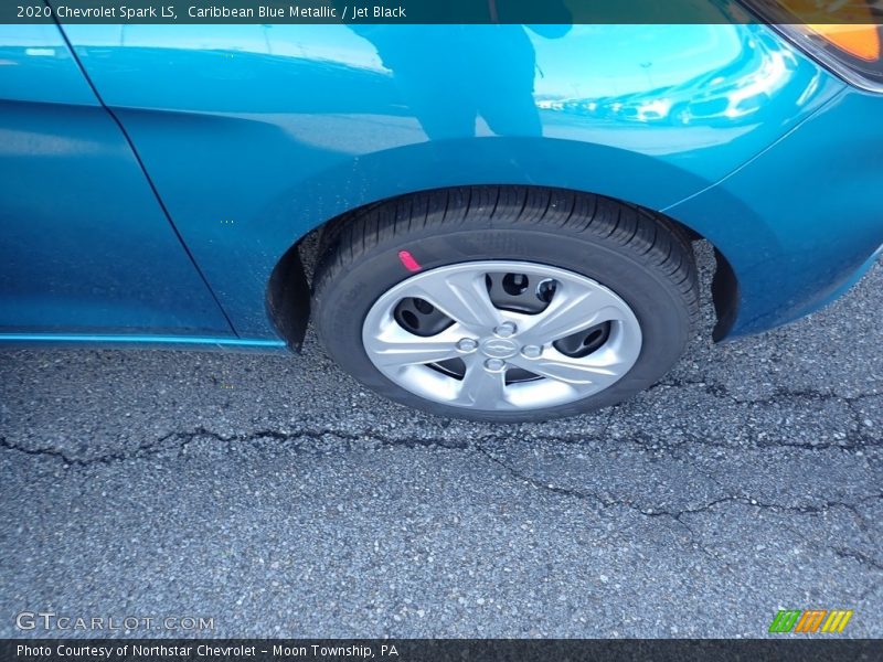 Caribbean Blue Metallic / Jet Black 2020 Chevrolet Spark LS